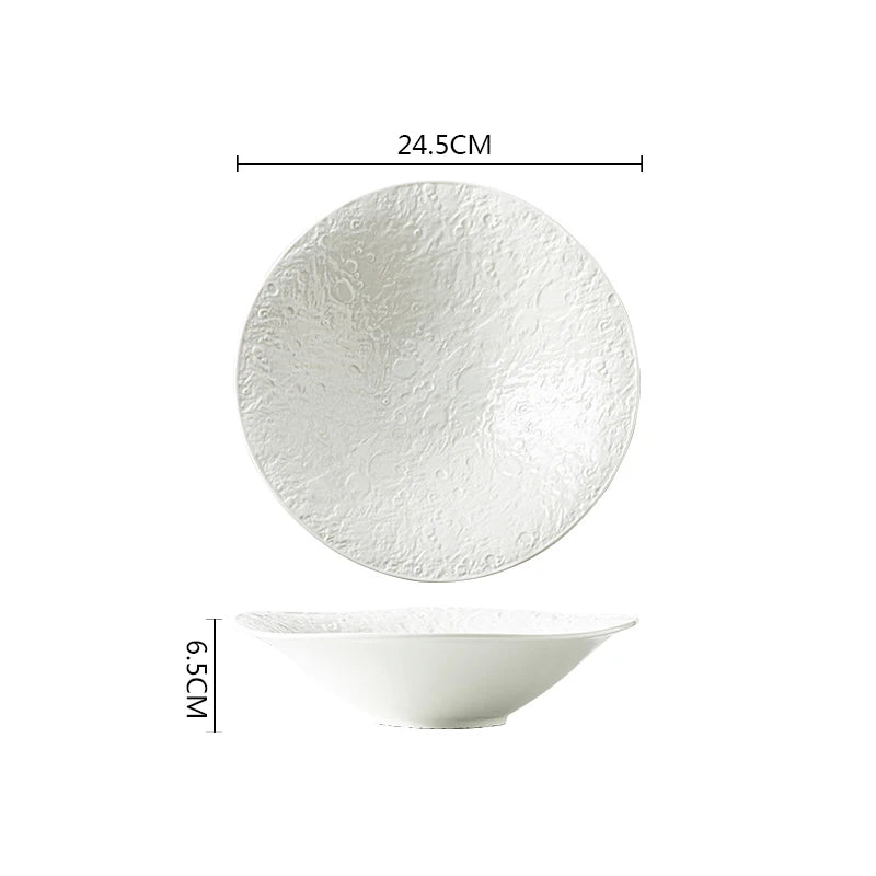Bol céramique texture roche style restaurant polyvalent cuisine