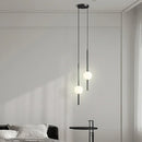 Nordique Simple boule de verre suspension lumières salle à manger chambre décor lampe suspendue Restaurant Bar Suspension lustres éclairage