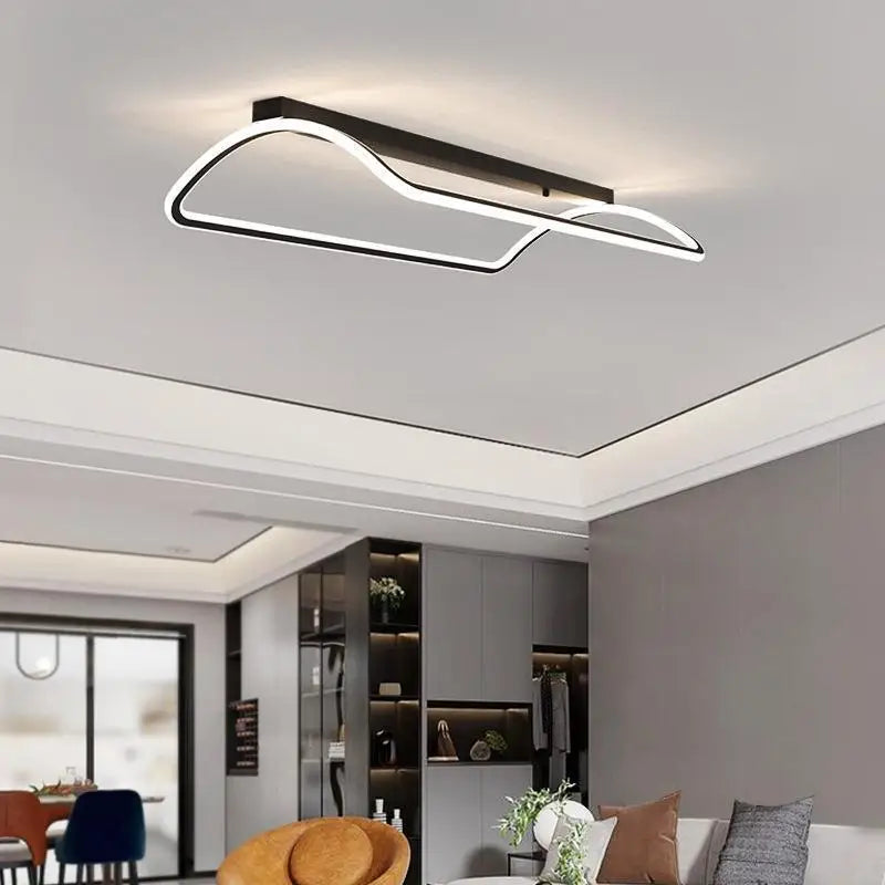 Plafond moderne à LEDs lampes pour salon salle à manger balcon chambre plafond Lustre intérieur décor à la maison luminaire Lustre - vue 6 sur 18