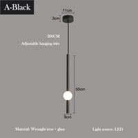 Modern LED chandelier nordic minimalist design for elegant interiors