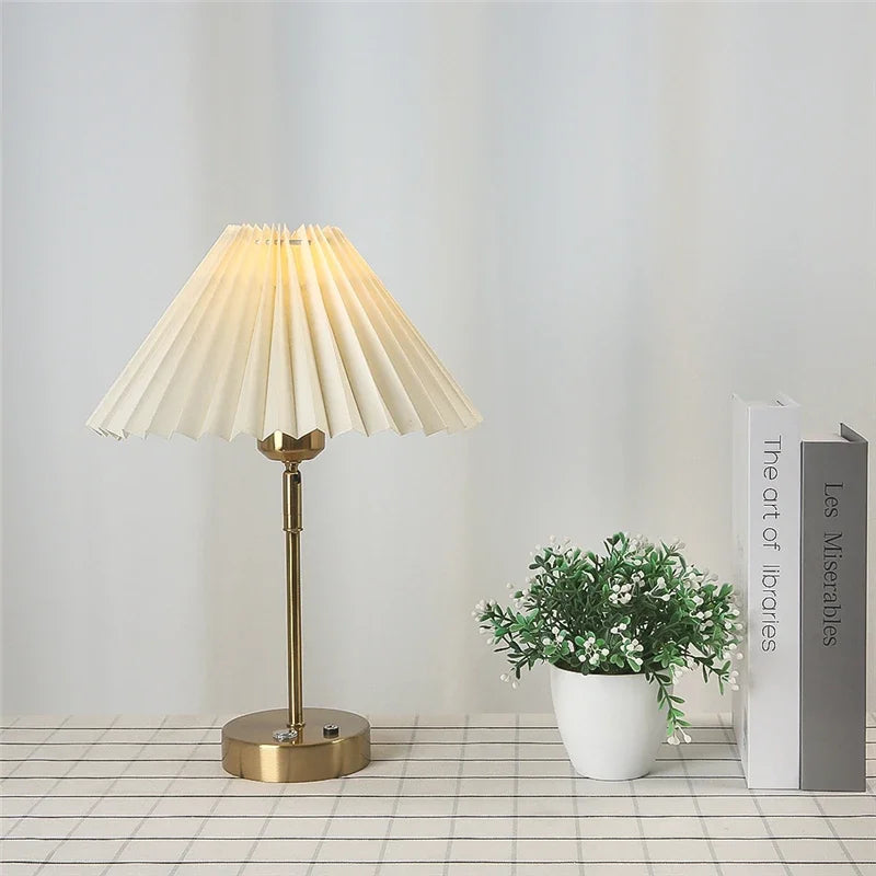 lampe de bureau led réglable moderne style nordique rétro - vue 4 sur 7