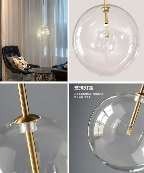 Suspension LED au design nordique moderne - vue 5 sur 10