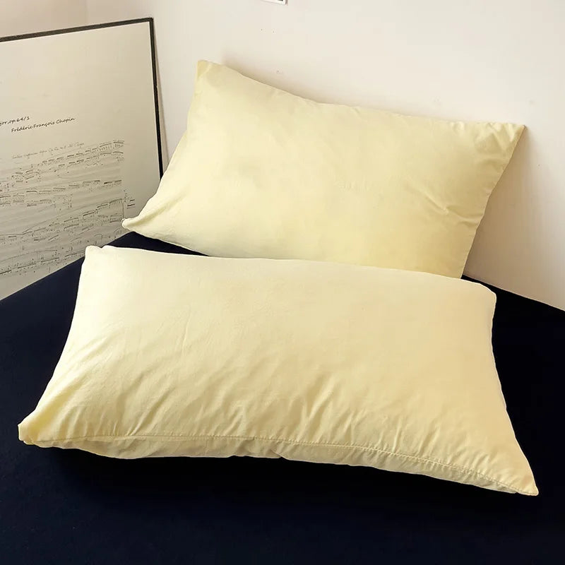 housse de couette simple en coton doux et respirant