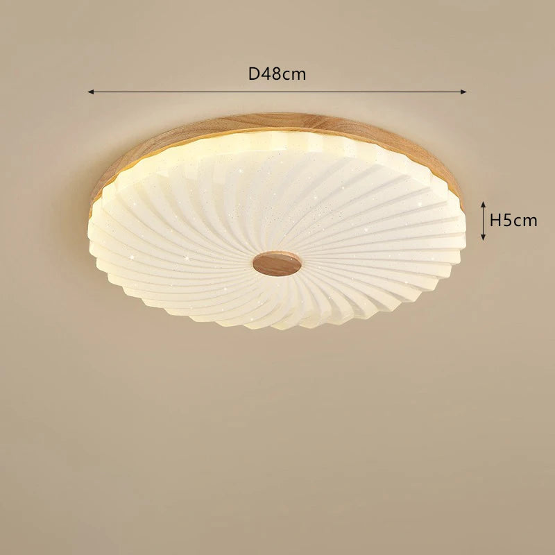 bûche créative led éclairage de plafond minimaliste luminaire - vue 7 sur 8