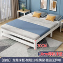 Single tatami bed frame, modern and simple home master bedroom, 1.8-meter double iron bed