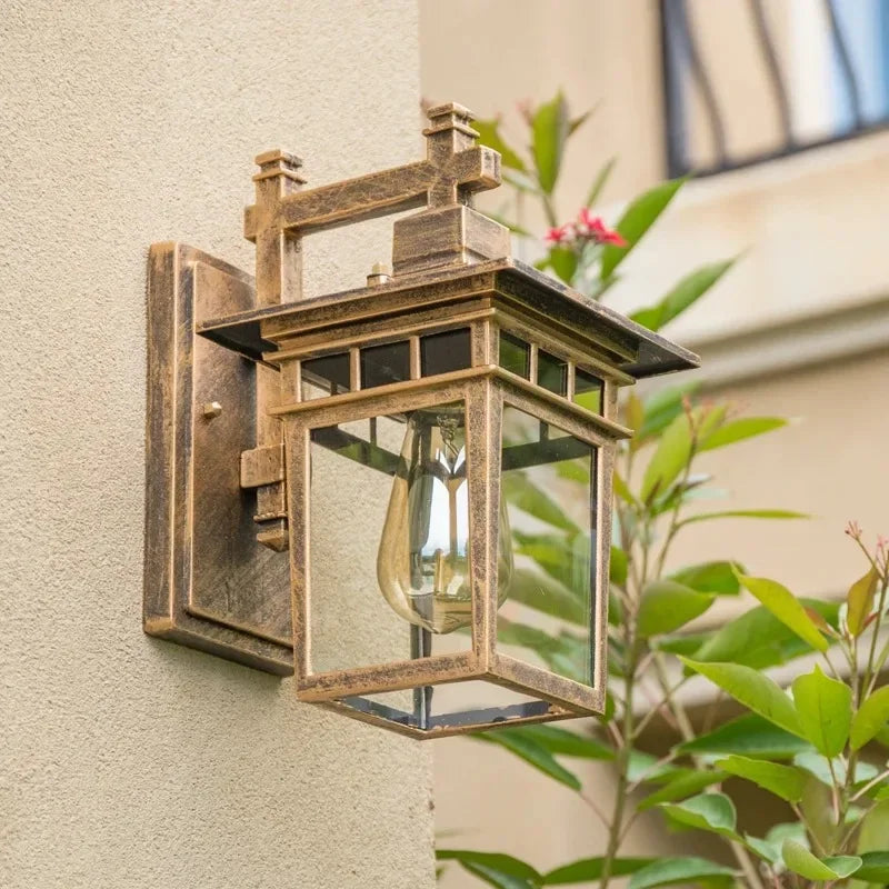 applique murale extérieure étanche pour jardin balcon et allée - vue 6 sur 8