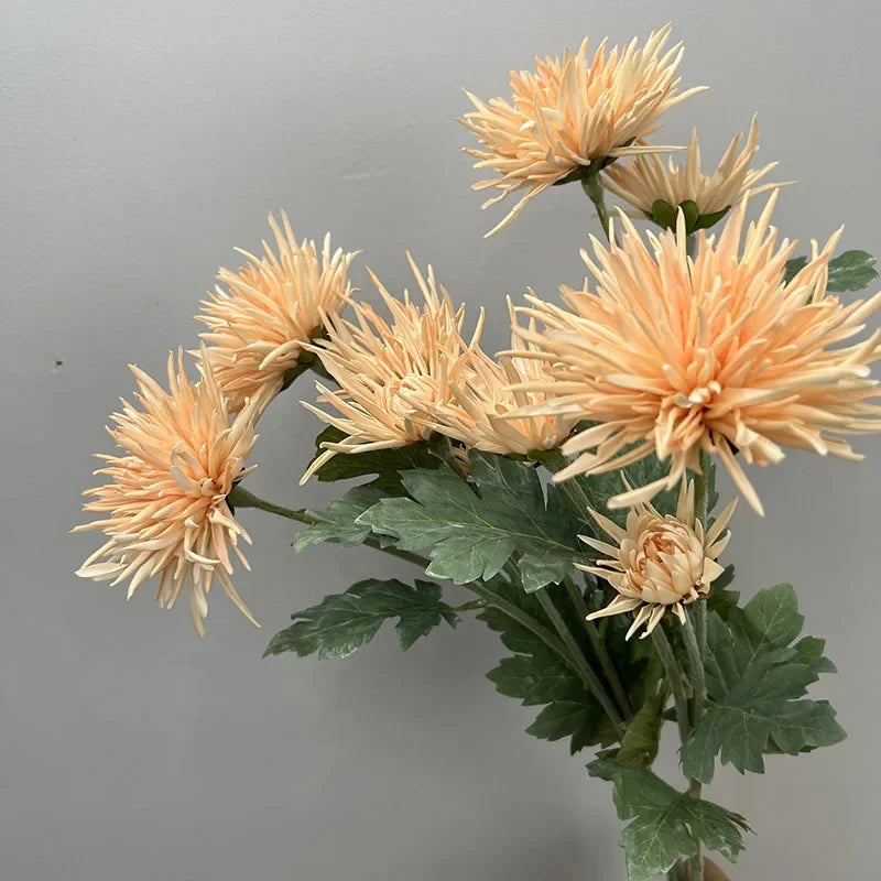 Artificial chrysanthemum plant realistic touch commercial decoration - vue 3 sur 12