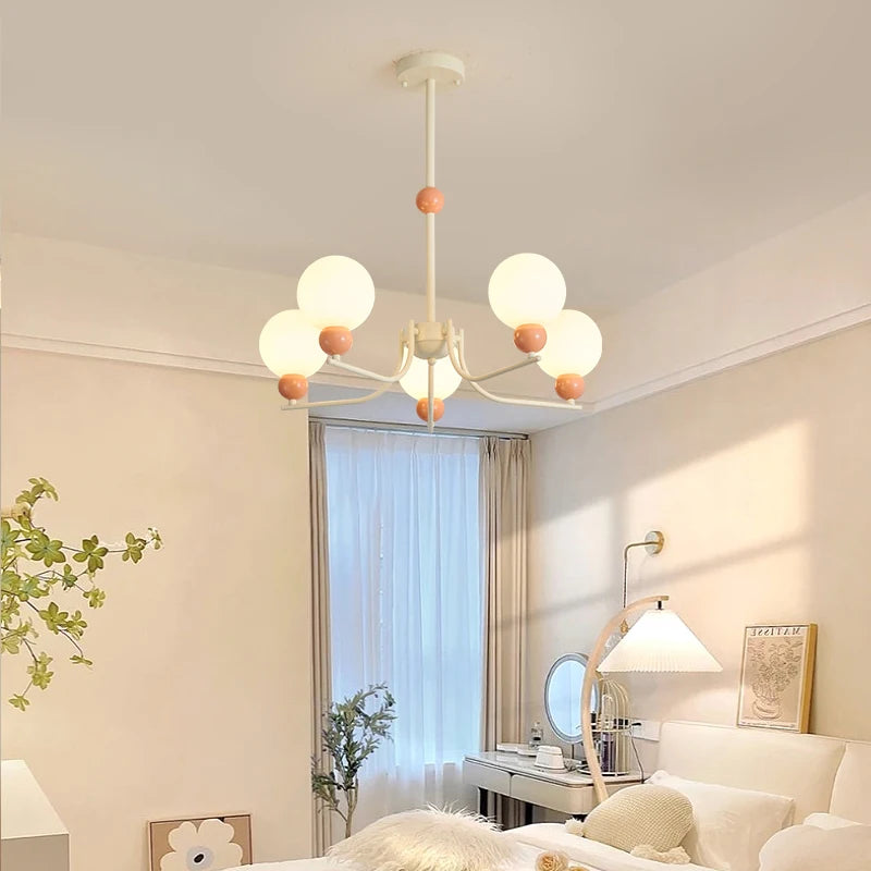 suspension led modernes forme ronde luminaires intérieurs - vue 7 sur 8
