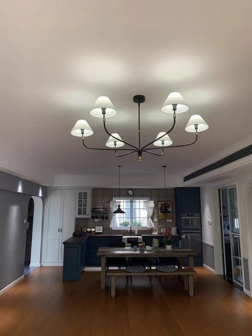 Elegant branch-shaped pendant light for minimalist decoration - vue 5 sur 8
