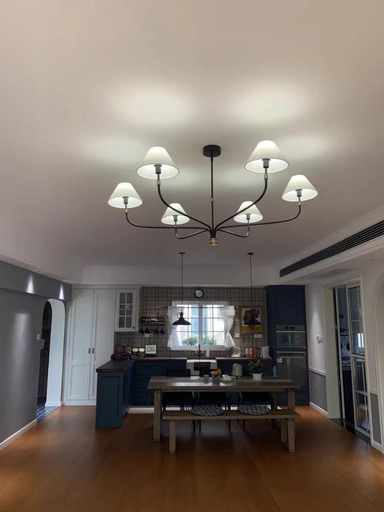 Elegant branch-shaped pendant light for minimalist decoration - vue 4 sur 8