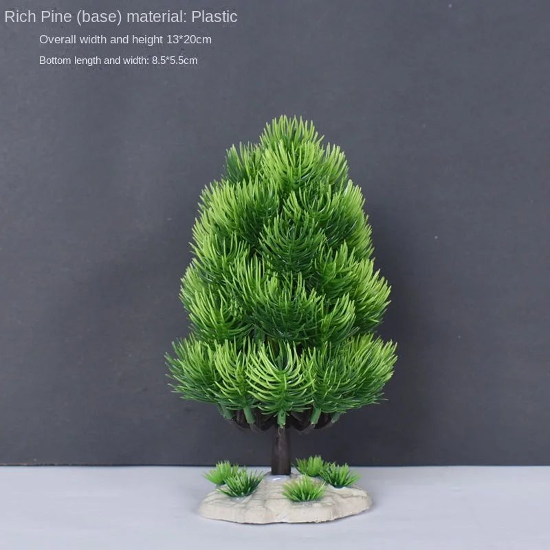 plante artificielle bonsaï en plastique pour décoration intérieure - vue 36 sur 41
