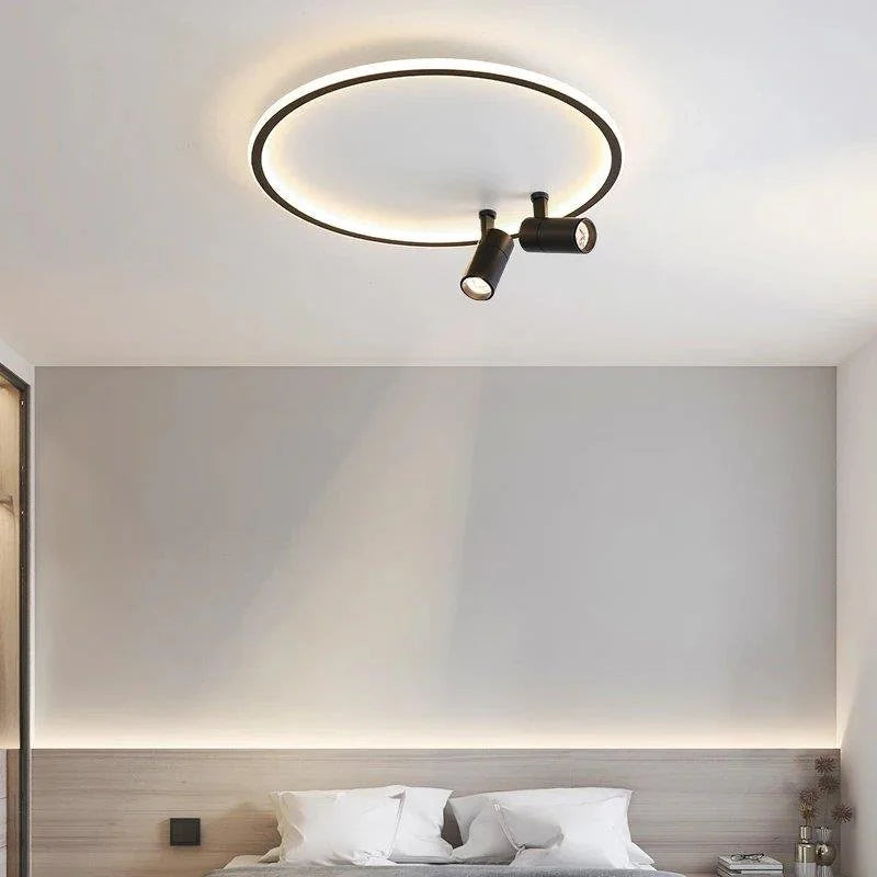 lustre led moderne pour décoration intérieure élégante et lumineuse - vue 5 sur 16