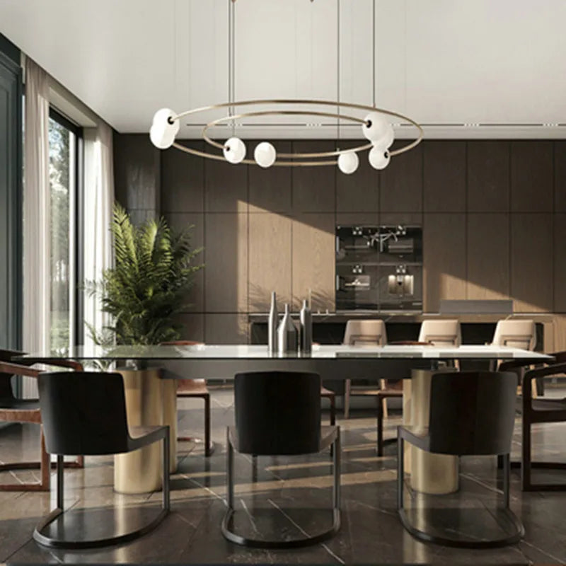suspension en verre design nordique pour intérieur créatif - vue 5 sur 8
