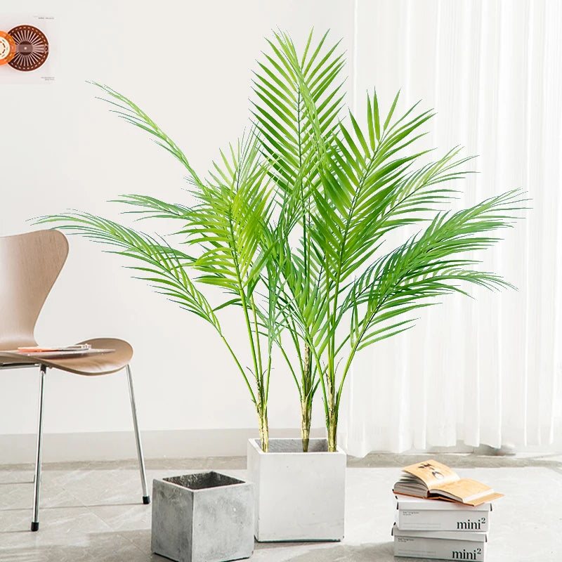 palmier artificiel monstera et fougère pour décoration intérieure extérieure - vue 3 sur 10