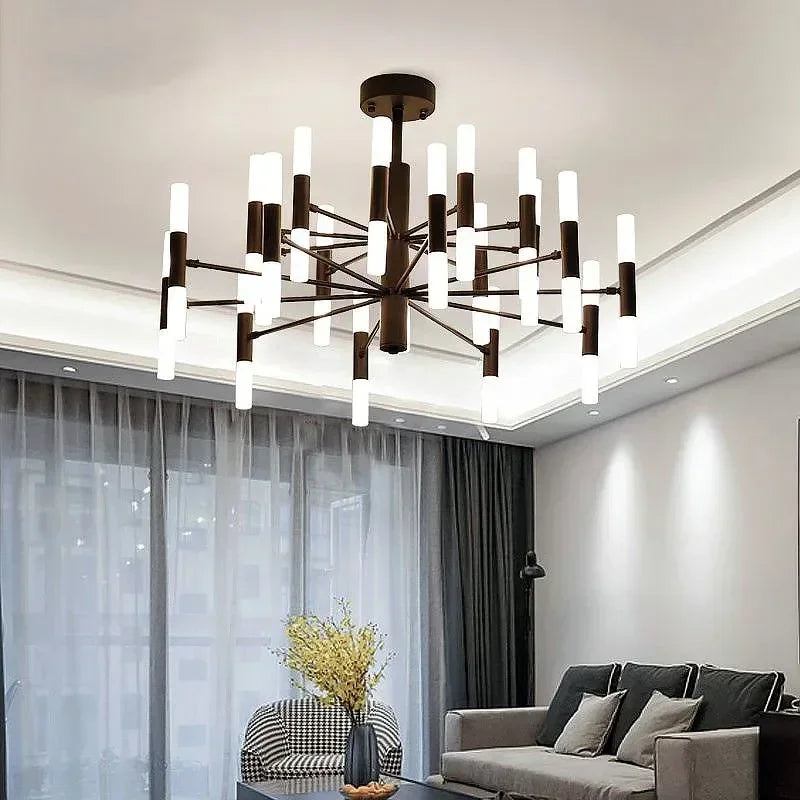 suspension moderne en acrylique pour décoration intérieure élégante - vue 3 sur 18