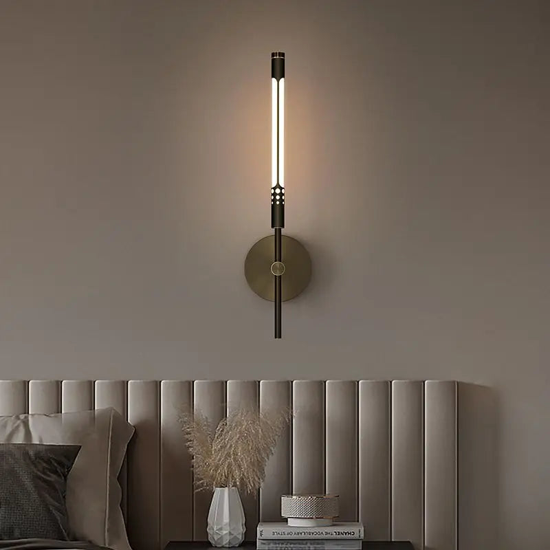 Applique murale LED en cuivre au style nordique Vintage - vue 3 sur 12