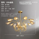 lustre en cristal nordique luxe moderne rétro éclairage décoratif