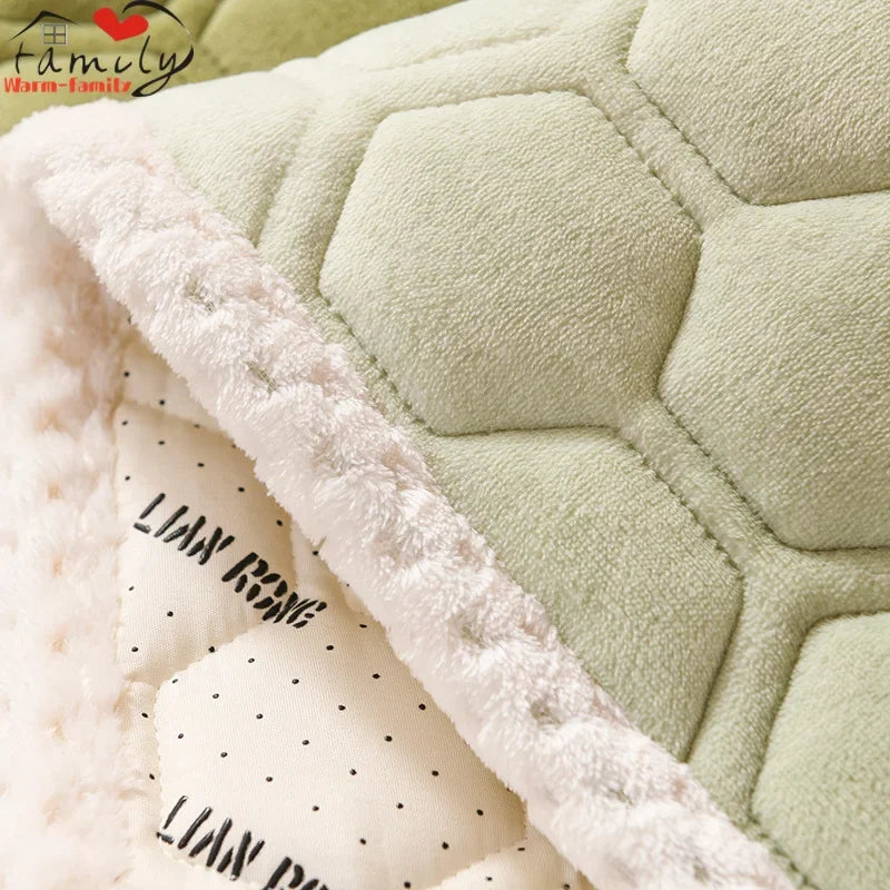 surmatelas doux pour étudiants en peluche pour lit simple ou double - vue 4 sur 18