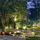 Outdoor LED lamp for garden, terrace and pathways