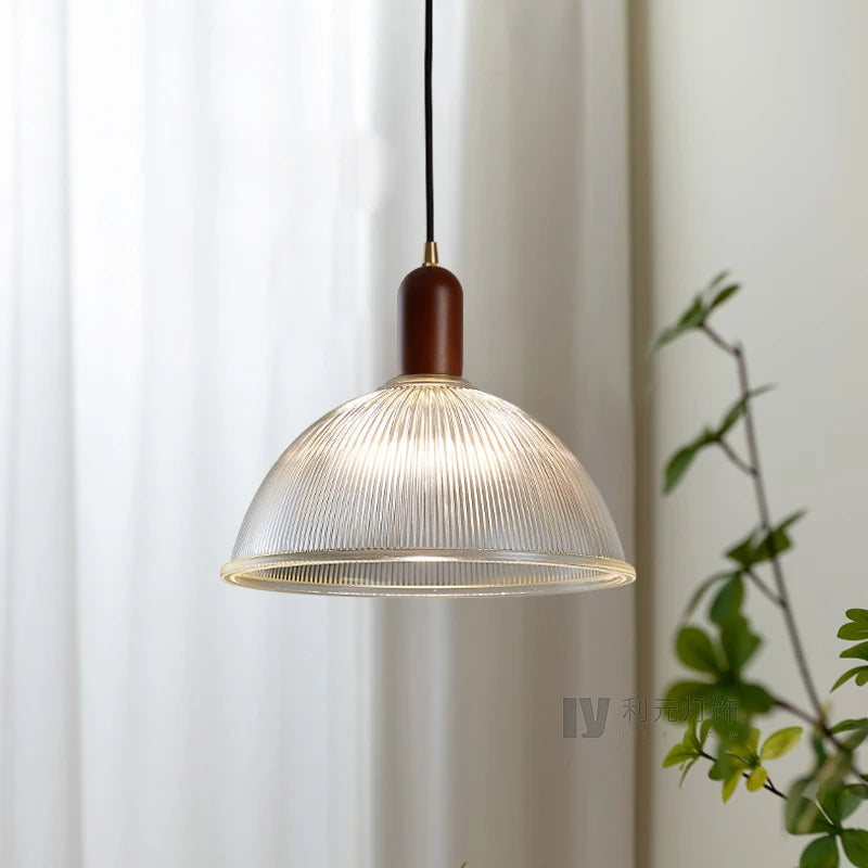 Suspension design en verre Simple de Style japonais - vue 4 sur 5