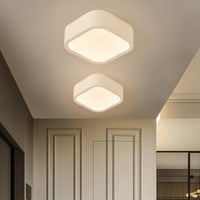 Minimalist multicolour LED ceiling light decorative indoor round or square