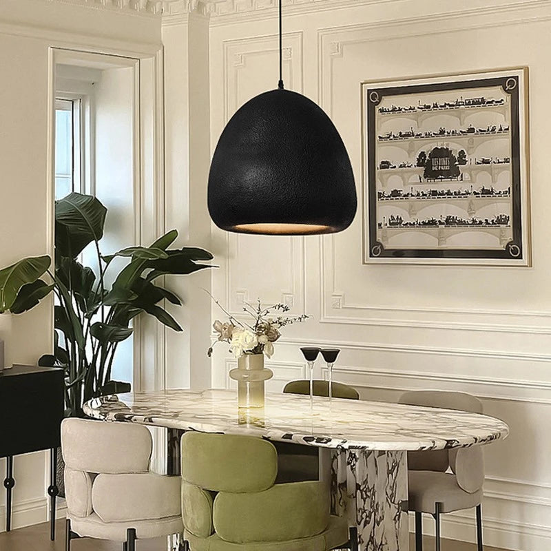 suspension nordique en résine pour décoration moderne et design - vue 2 sur 10
