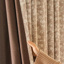 Rideau occultant floral moderne pour salon chambre