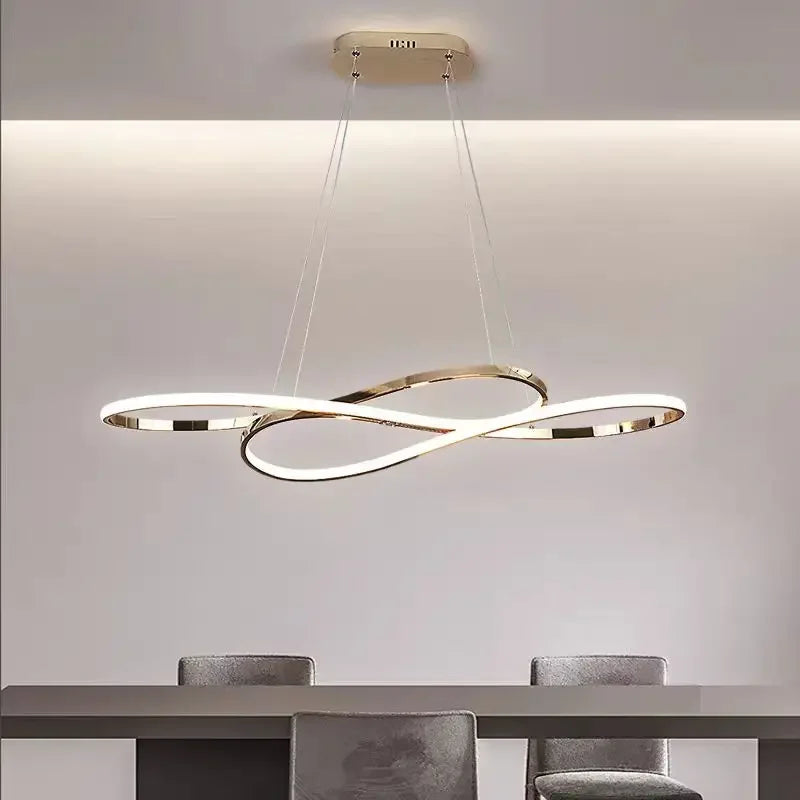 plafonnier led moderne avec télécommande pour éclairage intérieur - vue 3 sur 10