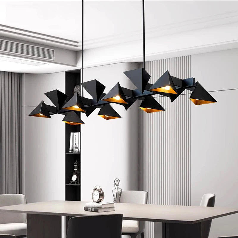 Lustres de salle à manger modernes éclairage intérieur Suspensions lumières lustres led pour l'éclairage intérieur du salon - vue 4 sur 10