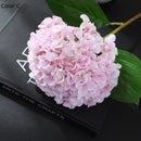 New Silk Simulation Hydrangea Flower European Style Home Decoration,Wedding Floor Arrangement Large Hydrangea Flower
