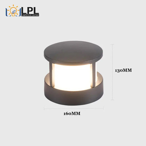 pack poteaux lumineux led extérieurs étanches haute luminosité - vue 5 sur 7