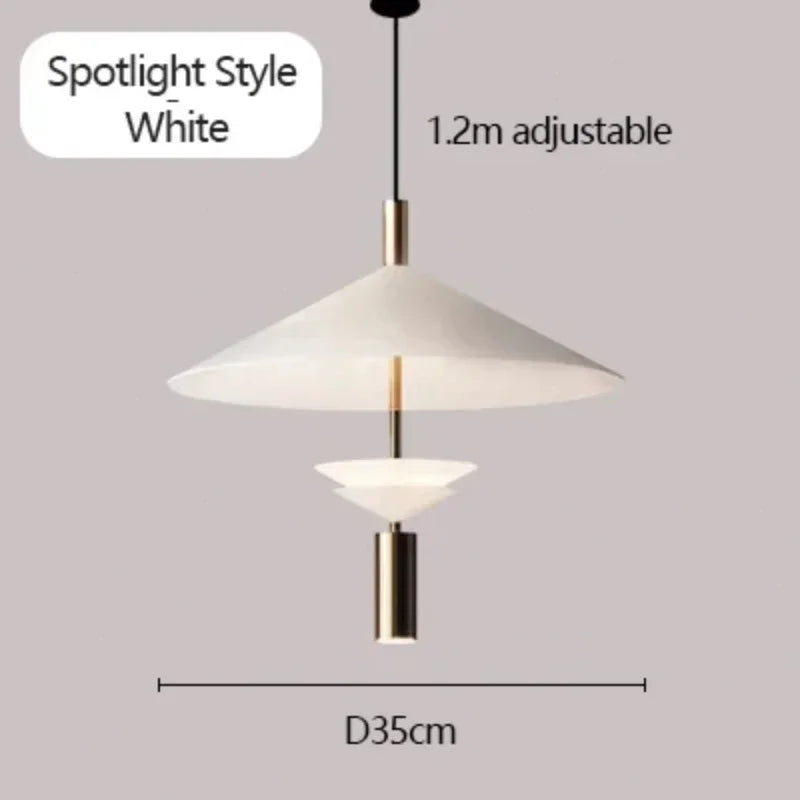 lustre moderne en métal design nordique pour éclairage intérieur - vue 11 sur 11