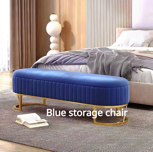 tabouret nordique moderne léger et pratique pour rangement - vue 8 sur 11