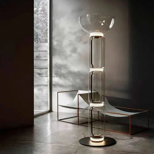 lampe led suspendue verre design moderne - vue 2 sur 25