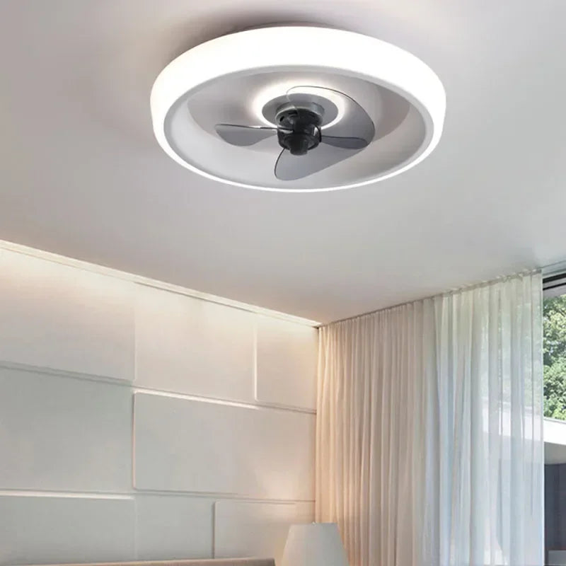 ventilateur silencieux à lames invisibles avec éclairage intégré - vue 3 sur 12