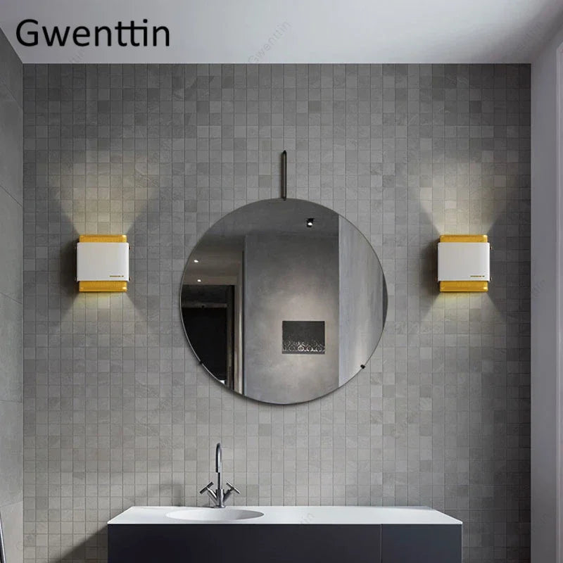 applique murale moderne nordique à led pour intérieur élégant - vue 3 sur 7