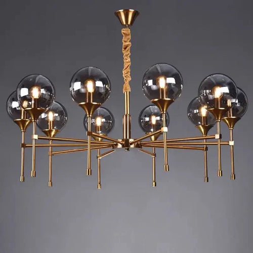lustre moderne nordique design élégant pour éclairage d'ambiance