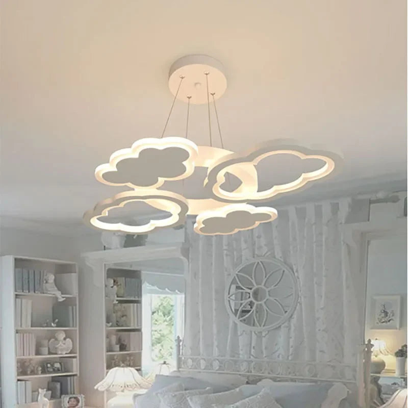 lustre led moderne créatif pour chambre enfant et salon intérieur - vue 3 sur 13