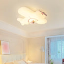 plafonnier avion mignon pour chambre d'enfant moderne et minimaliste