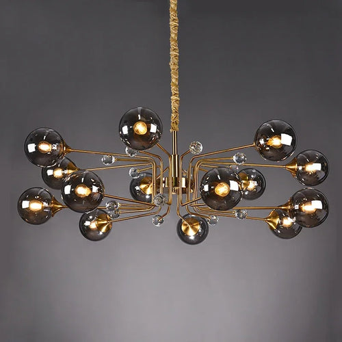 Minimalist modern magic bean chandelier for decorative interiors - vue 2 sur 10
