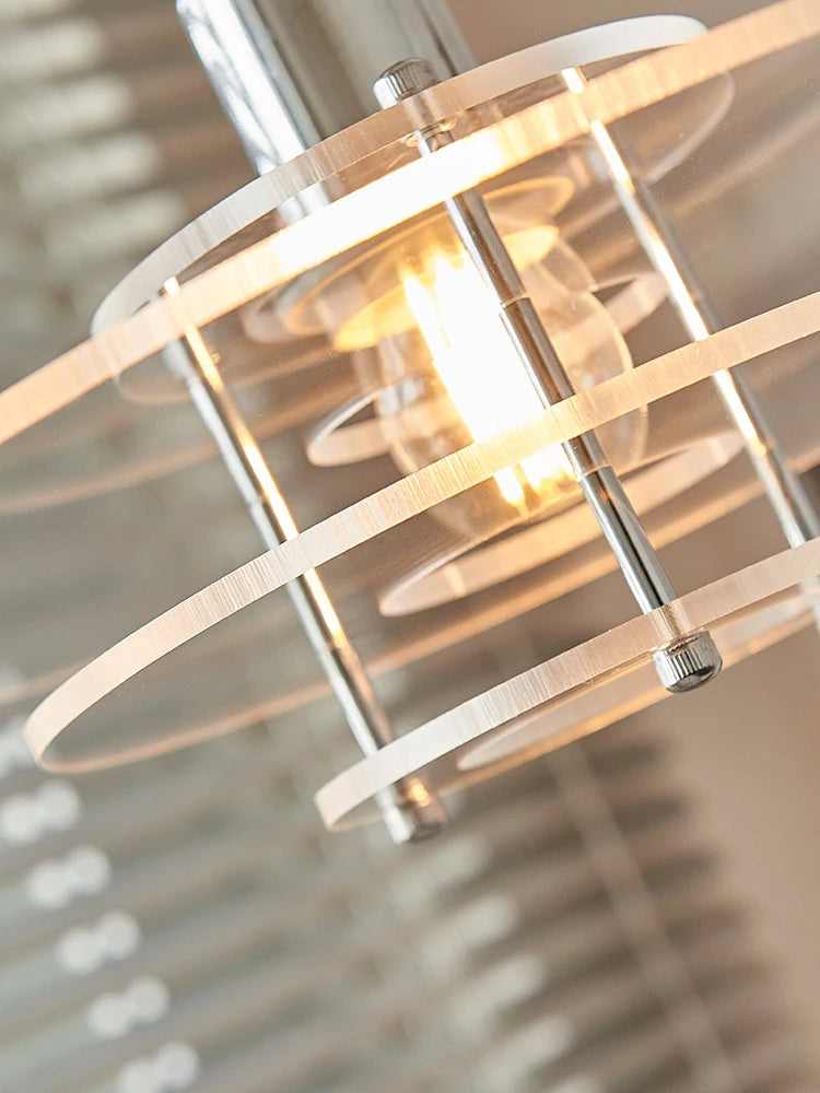 suspension à led en acrylique pour restaurants et magasins - vue 5 sur 9
