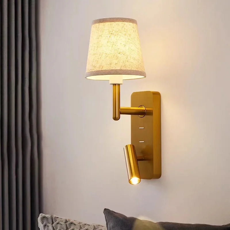 lampe de chevet moderne protection des yeux led luxe