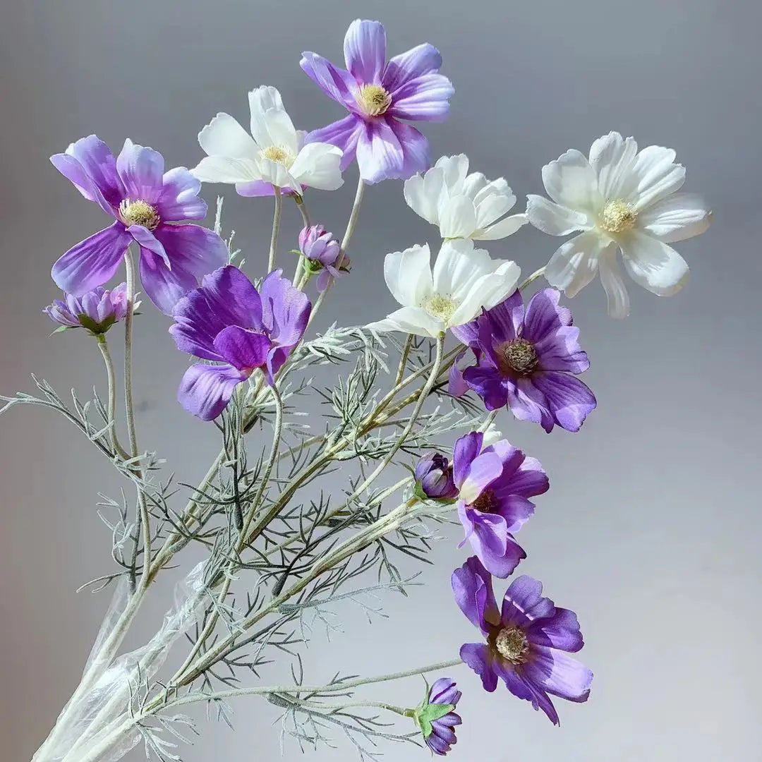 fleurs artificielles marguerite décoration mariage noël nouvel an - vue 7 sur 24