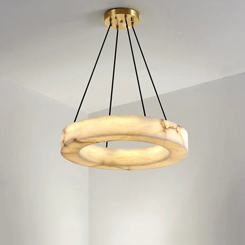 lustre en marbre naturel espagnol pour hôtel luxueux