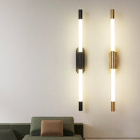 modern minimalist and creative double-headed wall light led