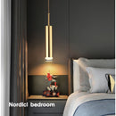 Fumi Modern Adjustable LED Pendant Light, Elegant Ceiling Hanging LED Light Fixture for Kitchen Island Living Room Bedroom