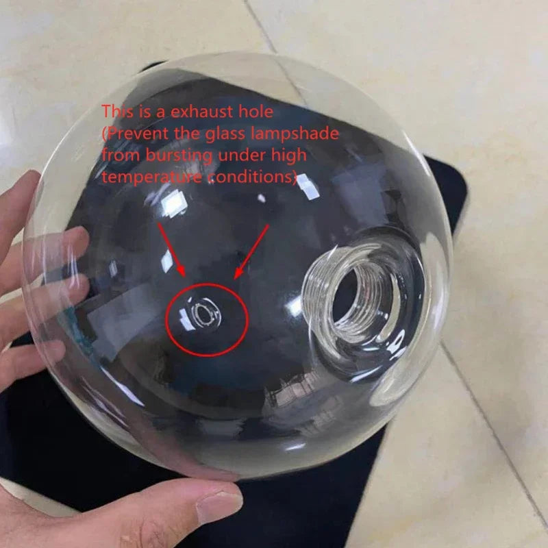 lustre en verre suspension design pour éclairage moderne - vue 9 sur 11