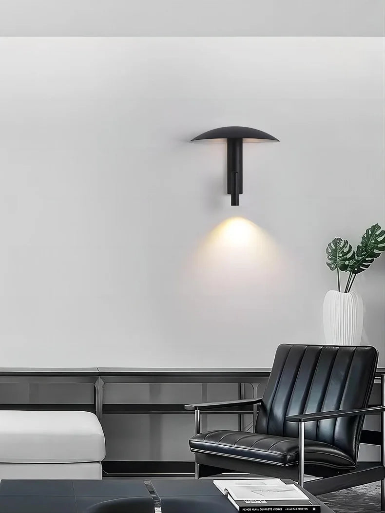 applique murale led design champignon pour intérieur moderne - vue 4 sur 8