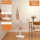 Solid Wood Clothes Hanger, Floor Standing Rack, Household Clothes Rack, Vertical Clothes Pole, Bedroom Rack Coat Rack Stand