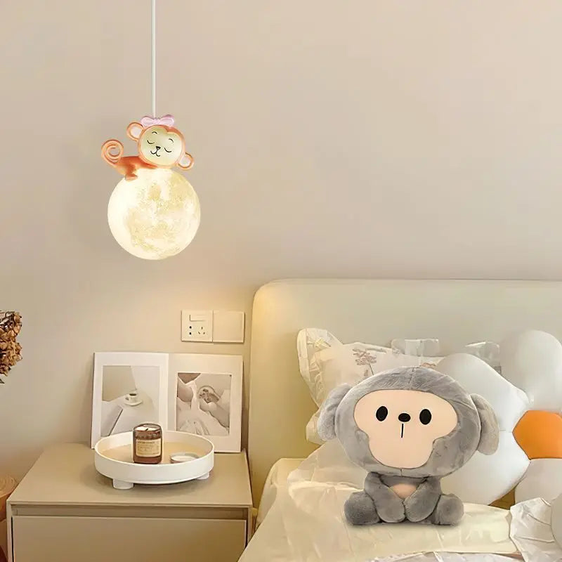 suspension en résine animaux pour enfants - vue 6 sur 14